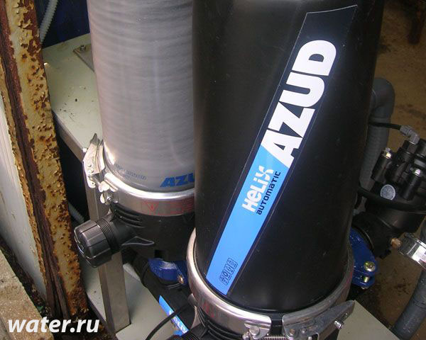 Дисковый фильтр с автоматической промывкой Azud 201
